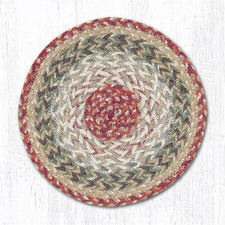 CAPITOL IMPORTING CO Sage Miniature Swatch Round Rug, 10 in. 46-992